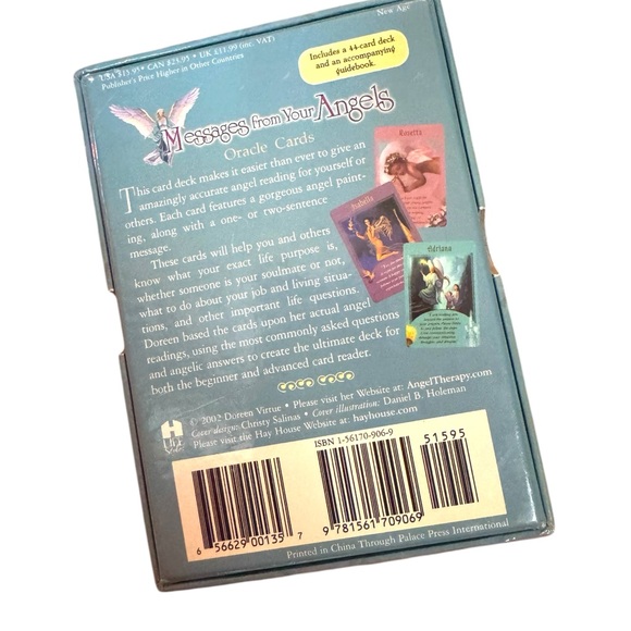 Messages from Your Angels Authentic Oracle Cards Doreen Virtue Hay House Orig - Picture 4 of 7